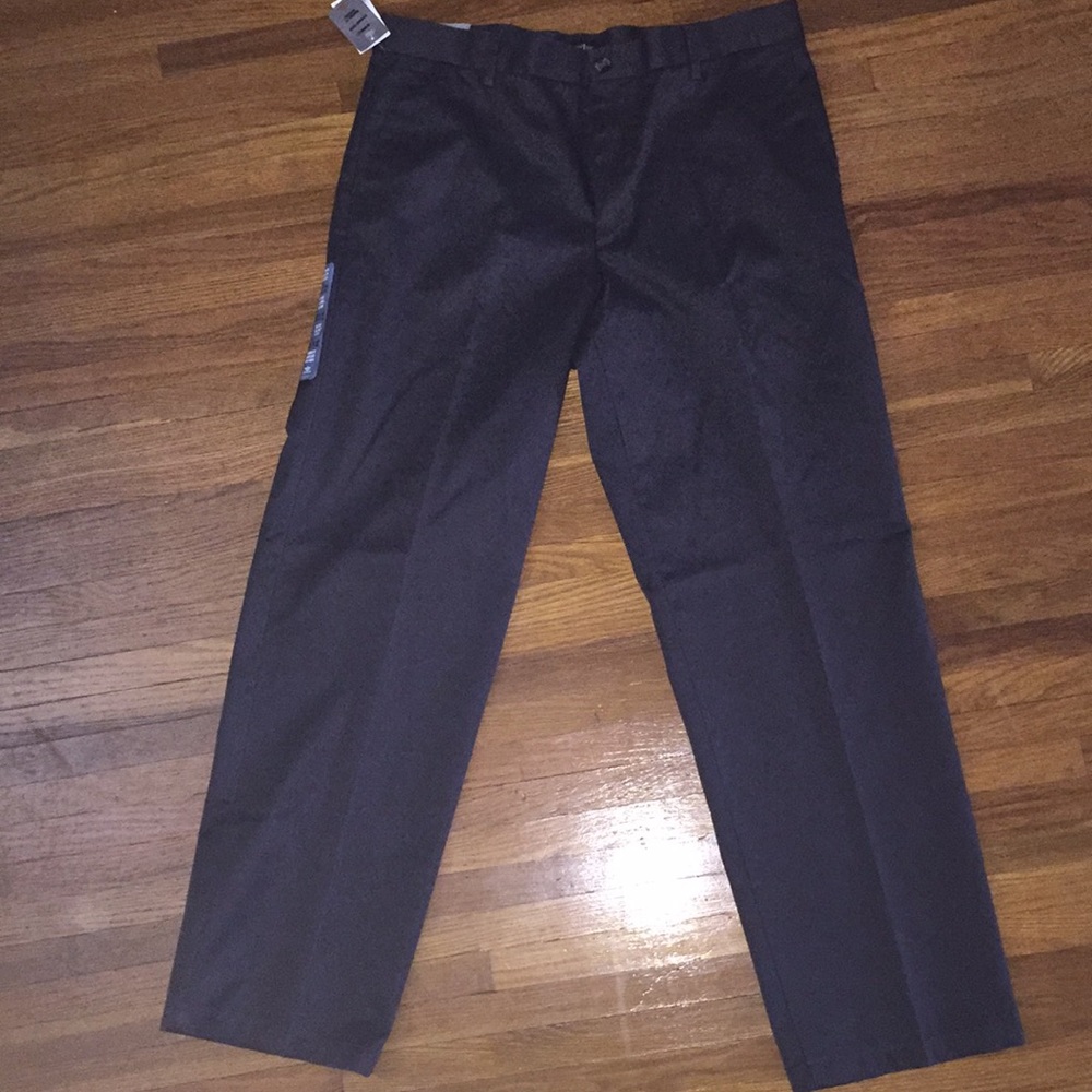 Dockers Khaki Straight Fit Flat Front W36 L32